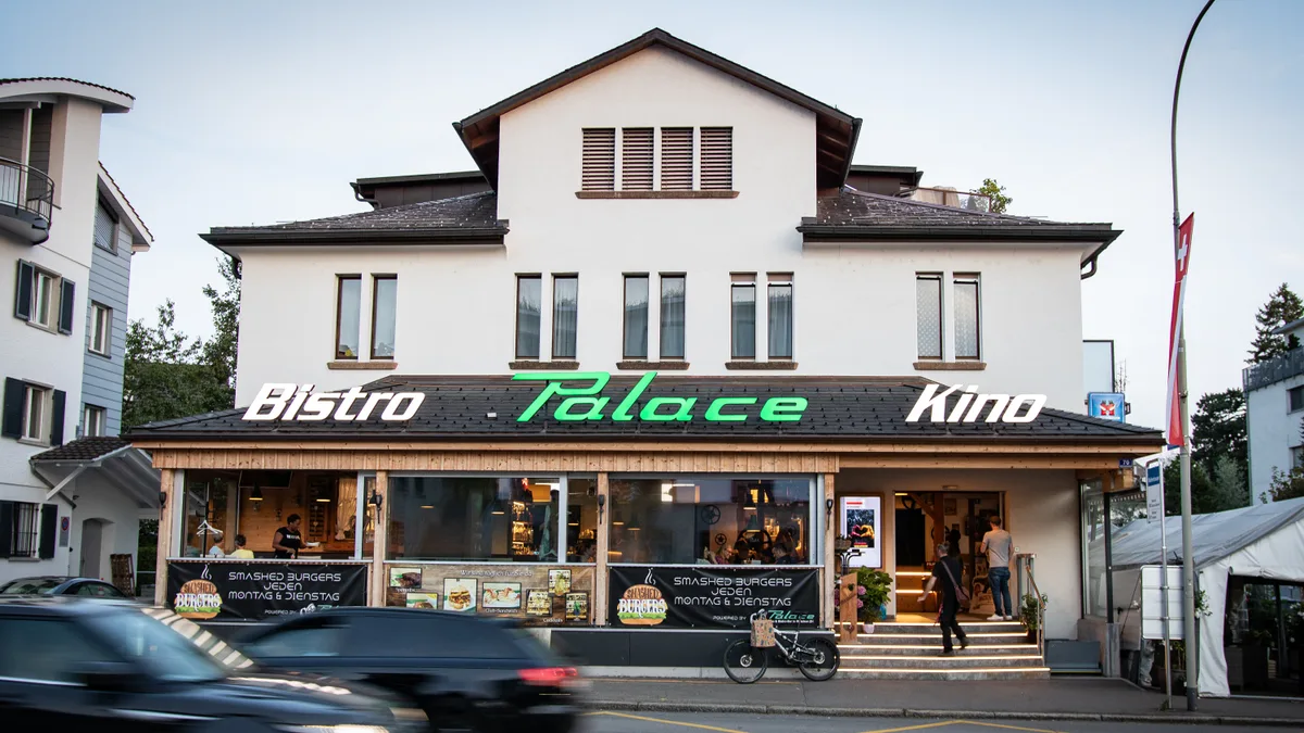 Das Kino Palace in Wetzikon.